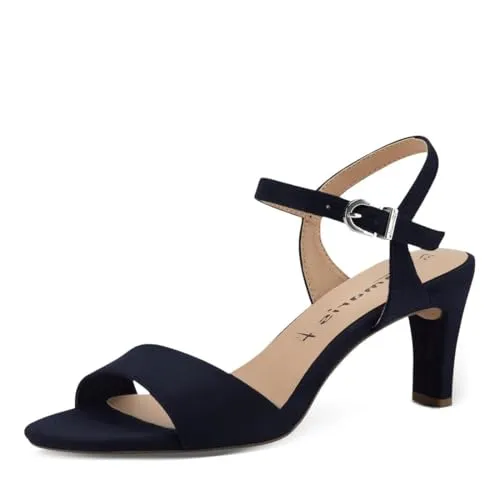 Tamaris Sandalette 1-28028-42 805 - Elegante Sandalette in der Kategorie Wanderschuhe mit 7 cm Stilettoabsatz und TOUCH-IT-Technology für ein bequemes Tragegefühl.