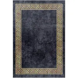 Ayyildiz Teppiche FIESTA 4305 Teppich - Rechteckiger Teppich im modernen Vintage Orient Look, Pflegeleicht und schmutzabweisend, ideal für stilvolle Wohnräume, Maße: 200 cm x 290 cm, Höhe: 6 mm.