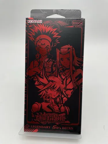 Yu-Gi-Oh! Legendary 5D's Decks - 1. Auflage DE NEU&OVP - TCG OVP Decks & Starter, limitierte 1. Auflage mit Charakteren wie Yusei, Akiza und Crow für spannende Duelle.