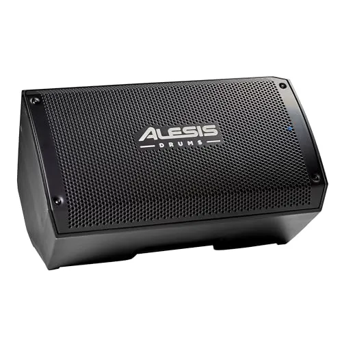 Alesis Strike Amp 8 MK2 - 2000W Drum Amp Lautsprecher - E-Drum Verstärker mit 2000W Leistung, Bluetooth für einfaches Streaming und vielseitigen Anschlussmöglichkeiten, perfekt für Proben und Live-Auftritte.
