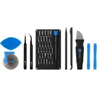 iFixit Pro Tech Go - Tragbares Mini-Elektronik-Reparaturwerkzeug-Set - Handy-Reparaturkits mit 32 hochwertigen Bits und robustem Transportset – ideal für präzise Reparaturen unterwegs und zu Hause, inklusive lebenslanger Garantie.