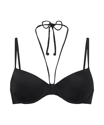 Hunkemöller Bikini-Oberteil "Luxe" in Schwarz - 75D