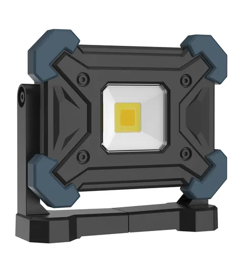 LED Arbeitsstrahler 20W mit Akku und 2000 Lumen - Strahler für Arbeitsbeleuchtung mit stufenlos dimmbaren Lichtmodi, robustem Design und starkem Li-Ionen Akku für maximale Flexibilität und Helligkeit.