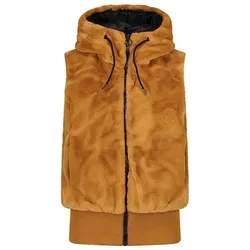 CMP Woman Vest FIX Hood avena (Q809) 40