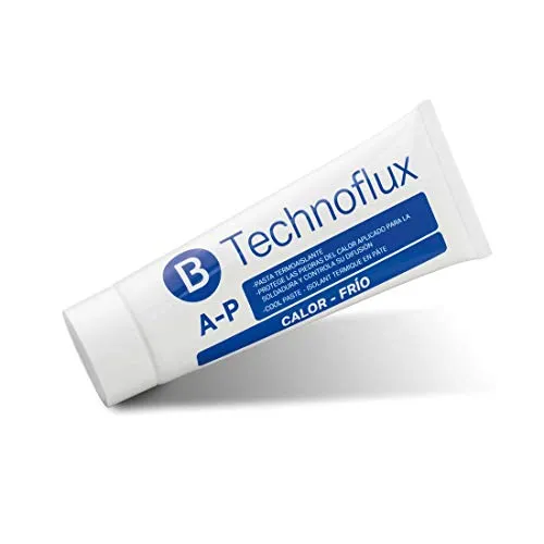 Technoflux Silikon-Lötpaste, 120 ml, klar, hochviskos