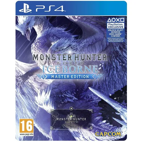 Capcom Monster Hunter World - Iceborne Master Edition für PS4 - Action-Rollenspiel mit umfangreichen Erweiterungen, spannende Monsterjagd und beeindruckende Grafiken für unvergessliche Spielerlebnisse.