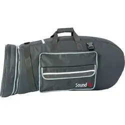Soundline Gigbag für Bb-Tuba Cerveny 603 Piggy - Instrumentenzubehör für Bb-Tuba, mit 20 mm starker Fütterung und gefütterten Rucksackriemen für optimalen Transport und Schutz.