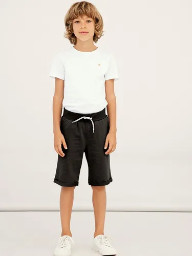 Name It Sweatshorts NKMVERMO LONG SWE SHORTS UNB F NOOS Baumwolle, Umschlagsaum