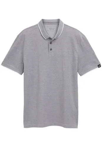 TOM TAILOR Poloshirt Kurzarmshirt grau L (50/52) - Bequemes Kurzarmpoloshirt aus 100% Baumwolle, ideal für lässige Anlässe. Der klassische Polokragen mit Knöpfen verleiht einen zeitlosen Look. Pflegeleicht und strapazierfähig.