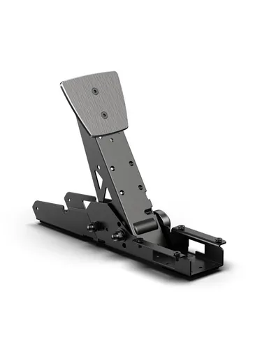 MOZA SR-P Kupplungspedal Lenkrad - Gaming-Zubehör mit realistischem Fahrgefühl, robustes Pedalset aus Stahl für Racing-Simulatoren, inklusive Gas- und Bremspedal.