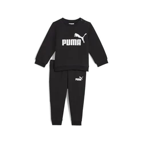 PUMA Unisex Baby MINICATS ESS Crew Set FL INF - Bequemer Strickanzug für die Kleinsten - Trainingsanzüge, aus weichem Material für höchsten Komfort und Bewegungsfreiheit, perfekt für aktive Babys.