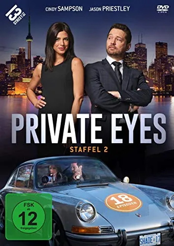 Private Eyes - Staffel 2 - Spannende Krimiserie auf DVD, ideal für spannende Abende. Bewertung: Freigegeben ab 12 Jahren, perfekt für Fans von Detektivgeschichten.