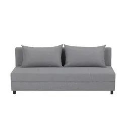 Schlafsofa Gislinda in Grau – 2-Sitzer - Stylisches Schlafsofa Gislinda in Grau, perfekt für kleine Räume. Mit einer Breite von 191 cm bietet es Komfort und Funktionalität. Ideal für Gäste und den täglichen Einsatz.