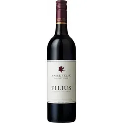 Filius Cabernet Sauvignon 2022 - Vasse Felix - Hochwertiger Rotwein aus dem ältesten Weingut der Margaret River Region, gereift in französischen Eichenfässern. Genießen Sie die opulenten Aromen von schwarzen Johannisbeeren und Kräutern für ein perfektes Geschmackserlebnis.