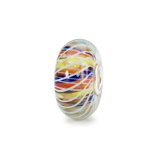 Perlen Spirale Magic Trollbeads TGLBE-20121 - Armbänder & Charm-Anhänger, einzigartiges Glasdesign aus der Thun Kollektion für kreative Schmuckliebhaber.
