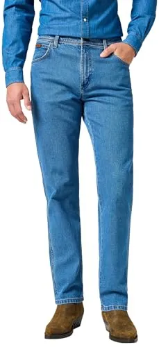 Wrangler Herren Texas Jeans, Desert Mirage, 40W / 34L - Jeans für Herren im Regular Fit mit 99% Baumwolle für hohen Tragekomfort und optimale Bewegungsfreiheit. Ideal für lässige Outfits und den Alltag.