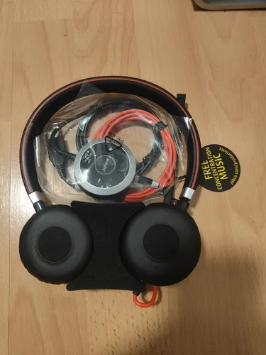 Jabra Evolve 40 MS Stereo - Kabelgebundenes USB-A Office-Headset für Microsoft Teams mit Statusanzeige und einfacher Anrufsteuerung