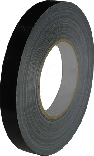 PB SW5019 - Original BW Panzerband, 19 mm x 50 m, Schwarz