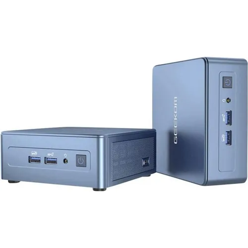 GEEKOM Mini PC Mini IT12 - Intel Core i5, 16GB RAM, 512GB SSD - PC-Systeme mit leistungsstarkem Intel Core i5 der 12. Generation, ideal für Multitasking und grafikintensive Anwendungen. Schnelle SSD für blitzschnelle Datenzugriffe und erweiterbare Speichermöglichkeiten.