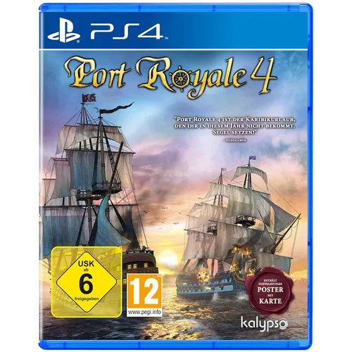 Port Royale 4 für PS4 - Strategisches Handelsabenteuer - Games - Erlebe das spannende Handelsabenteuer in der Karibik mit Port Royale 4 für PS4, ideal für Strategie-Fans und USK ab 6 Jahren.