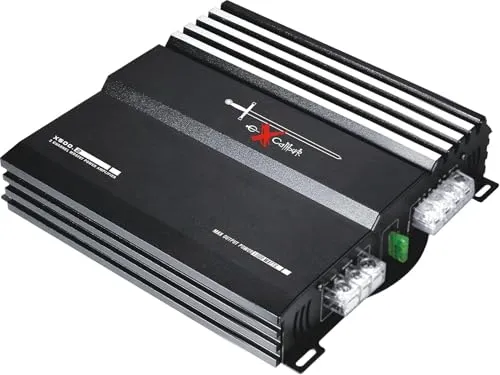 EXCALIBUR X500.2 2 CHANNEL AMPLIFIER - 2-Kanal Verstärker mit 1000 Watt max. Leistung, ideal für kraftvollen Bass und hohe Klangqualität im Auto