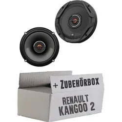 JBL GX602 2-Wege Koax Lautsprecher Einbauset für Renault Kangoo 2 - Hochwertiges Lautsprechereinbauset für Renault Kangoo 2, inklusive Einbauzubehör. Genießen Sie kraftvollen Sound und präzise Klangwiedergabe mit den JBL GX602 Lautsprechern.