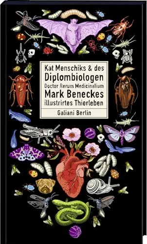 Illustrierte Lieblingsbücher Band 9: Thierleben von Kat Menschik und Mark Benecke - Sozialwissenschaften, faszinierende Einblicke in die Tierwelt durch kunstvolle Illustrationen und fundierte wissenschaftliche Erklärungen.