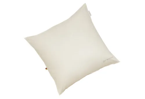 OBB Gänsefedern-Kissen Dahlia 80x80 cm - Hochwertiges Kopfkissen mit Gänsefedern, Größe 80x80 cm, ideal für erholsamen Schlaf. Genieße den Komfort und die Weichheit für eine entspannte Nachtruhe.
