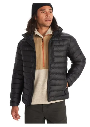 Marmot Herren Highlander Hoody - Leichte Daunenjacke für kalte Tage - Daunenjacke für Männer, gefüllt mit 700 Fill Power Daunen, wasserabweisend und winddicht; ideal für Outdoor-Aktivitäten bei extremen Temperaturen.