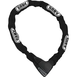 ABUS Kettenschloss Steel-O-Chain 8900/110 BK 10009577-01 – Sicher und Benutzerfreundlich - Das ABUS Kettenschloss 8900 bietet zuverlässigen Diebstahlschutz mit einer 9 mm starken Vierkantkette und hochwertigem Schließzylinder. Ideal für Bikes bei normalem Diebstahlrisiko.