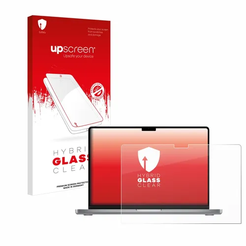 upscreen Panzerfolie Schutzglas für Apple MacBook Pro 14" 2021 9H klar Display