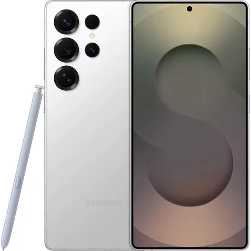 Samsung Galaxy S25 Ultra - 1TB Titanium Whitesilver, NEU & OVP - Handys & Smartphones mit 200 MP Kamera, 1TB Speicher und 12GB RAM für herausragende Leistung und Speicherplatz. Genießen Sie 5G-Konnektivität und eine beeindruckende Bildschirmgröße von 6,8 Zoll.