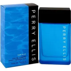 Perry Ellis Pure Blue Eau de Toilette für Herren 100 ml - Herrendüfte mit fruchtigem Zitrus-Touch aus Apfel-Bergamotte und Grapefruit, ideal für sportliche Männer, die Luxus und Frische schätzen.