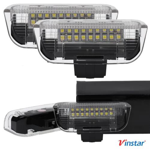 LED Einstiegsbeleuchtung für VW EOS 1F, Golf, JETTA, Passat, Sharan, Tiguan, Touareg - Hochwertige LED Einstiegsbeleuchtung für VW-Modelle, sorgt für ein stilvolles Ambiente und erhöht die Sichtbarkeit beim Ein- und Aussteigen.