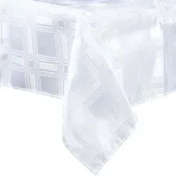 Stain Resistant Tablecloth White 180x130 Cm 334