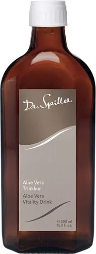 Dr. Spiller Aloe Vera Trinkkur 500 ml - Nahrungsergänzungsmittel für gesteigerte Vitalität, reich an Vitaminen und Mineralien – ideal für Ihr Wohlbefinden.