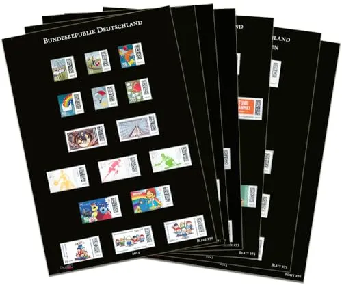 Prophila Collection BRD Nachtrag 2023 - in Farbe auf schwarzem Karton