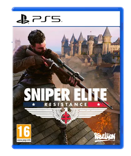 Sniper Elite Resistance - PS5 Spiel mit einzigartiger Kampagne - PS5-Spiele mit unvergleichlichen Sniping-Mechaniken und co-op Spielmodus. Erlebe die geheime Kriegsführung im besetzten Frankreich und kämpfe gegen die Nazi-Maschine!