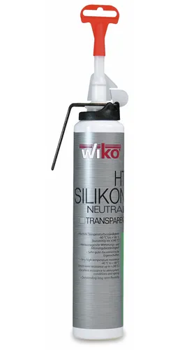 WIKO Silikon-Dichtmasse TRANS-SIL, Automatikkartusche 200 ml 106037