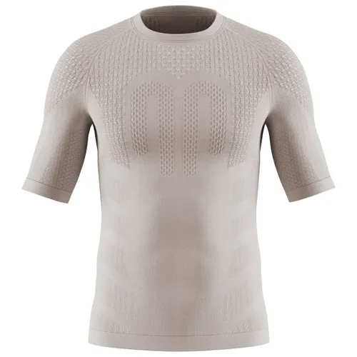 Bauerfeind Sports - Sports Compression Shirt Short Sleeve - Laufshirt Gr XL grau - Kompressions-Shirt für Herren in Grau, Größe XL; ideal für Workout und Roadrunning mit hervorragender Stretch-Qualität.
