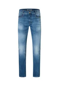 MAC Straight-Jeans Arne Pipe blau 31 - Bequeme Straight-Jeans aus 99% Baumwolle für einen lässigen Look in history blue used, ideal für den Alltag und pflegeleicht in der Maschinenwäsche.