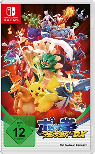 Pokémon Tekken DX - Switch EU Version, ultimatives Kampfspiel mit neuen Funktionen und jederzeit spielbar im TV- oder Handheld-Modus