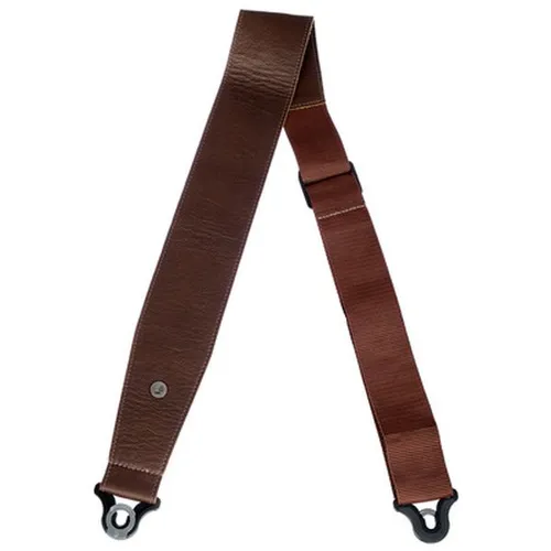 Daddario 30BAL02 Auto Lock BRN Gitarrengurt - Gitarrengurt mit Auto Lock Endstücken, sicherer Halt dank federbelastetem Mechanismus; aus Soft Garment Leather für hohen Komfort.