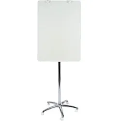 Bi-Office Business Glastafelstaffelei 75 (B) x 185 (H) cm Weiß
