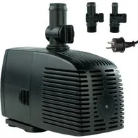 KERRY Teichpumpe 230 V – 1.500 L/H, 250 cm Förderhöhe - Teichpumpen mit 1.500 L/H Durchlauf, energieeffizient bei 25 Watt, ideal für Gartenteiche und Wasserspiele – flexibler Regler für individuelle Anpassung.