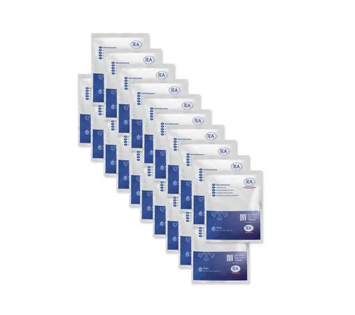 IEA Medical Kühlpad Sofort-Kälte-Kompresse, Kühlpacks für Prellungen & andere Verletzungen, Komplettset 20-tlg., Set, Knick Kühlakku, Kühlpacks für Schwellungen & Verletzungen