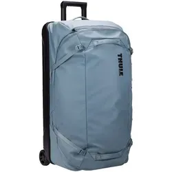 Thule Trolley Chasm Wheeled Duffel Bag 110L - Koffer aus wasserfester, recycelter Plane mit 110L Stauraum, ideal für Abenteuer. Robuste Bauweise mit zwei stabilen Rollen und einem Griff für einfachen Transport.