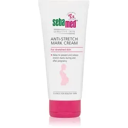 Sebamed Anti-Stretch Mark Cream 200 ml - Körpercreme zur Reduzierung und Vorbeugung von Schwangerschaftsstreifen, verbessert die Hautelastizität und nährt die Haut während der Schwangerschaft und Stillzeit.