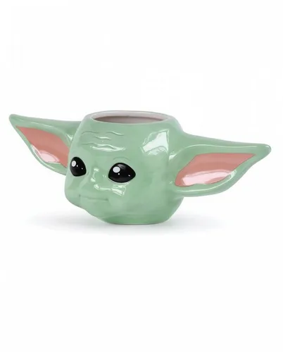 Half Moon Bay Tasse Star Wars Baby Yoda - Originelle 3D Keramiktasse mit Baby Yoda Design für Star Wars Fans. Genieß deinen Kaffee in dieser einzigartigen Tasse mit einem Fassungsvermögen von ca. 400 ml – ein echter Blickfang für jeden Tag!
