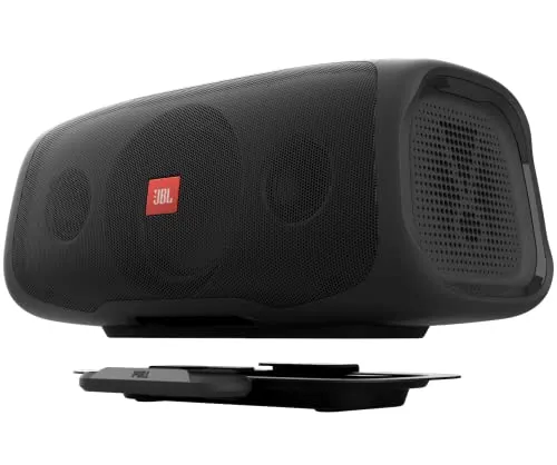 JBL BassPro Go Aktiver Auto Subwoofer mit Bluetooth - Car-HiFi-Lautsprecher mit 200 W maximaler Leistung und kabelloser Bluetooth-Verbindung für kraftvollen Bass unterwegs.